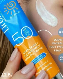 Lirene Ecran SPF50+ 40ml Invisible Visage à Base de Vitamine E 40ml