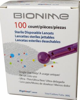 LANCETTES BIONIME BTE 100